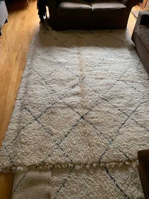 Tapete berbere marroquino Marmoucha