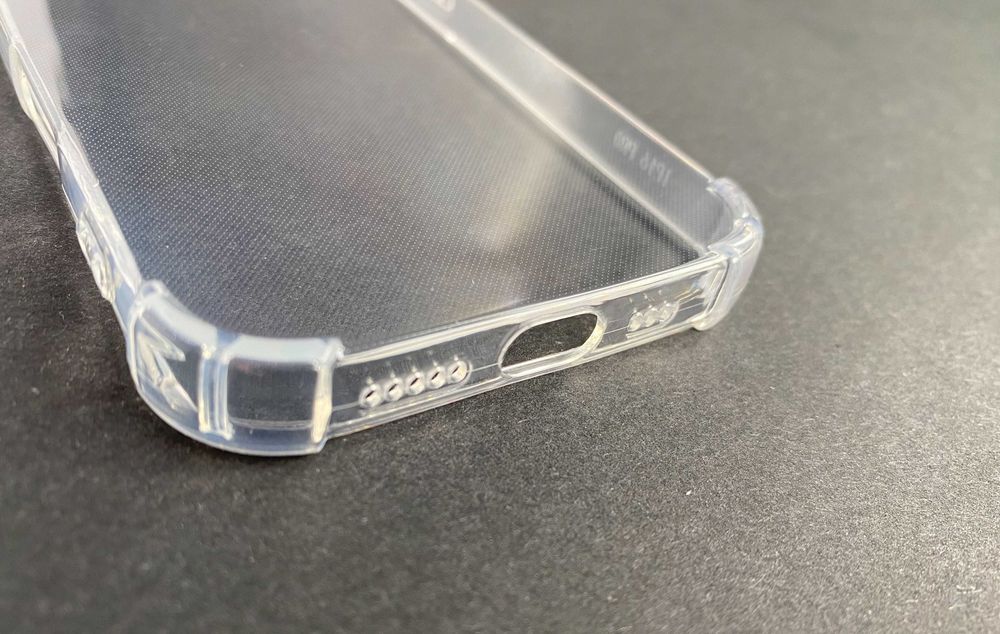 Etui przezroczyste antywstrząsowe do iPhone 16 Pro + szkło 9H 9D
