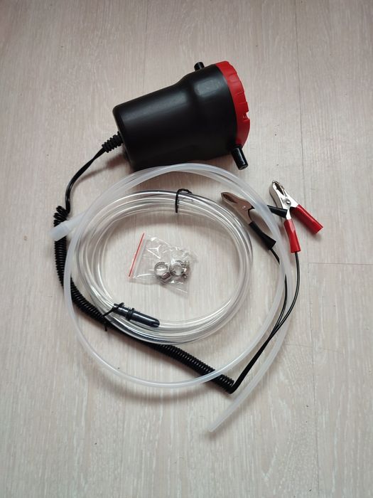 Насос вакуумный 12В для откачки масла и диз.топлива INTERTOOL AC- 0006