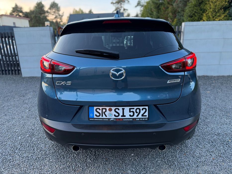 Mazda CX-3 * Lak 100% org. * Head-Up * Skóry * NAVI * Kamera * Bezwypadkowy *