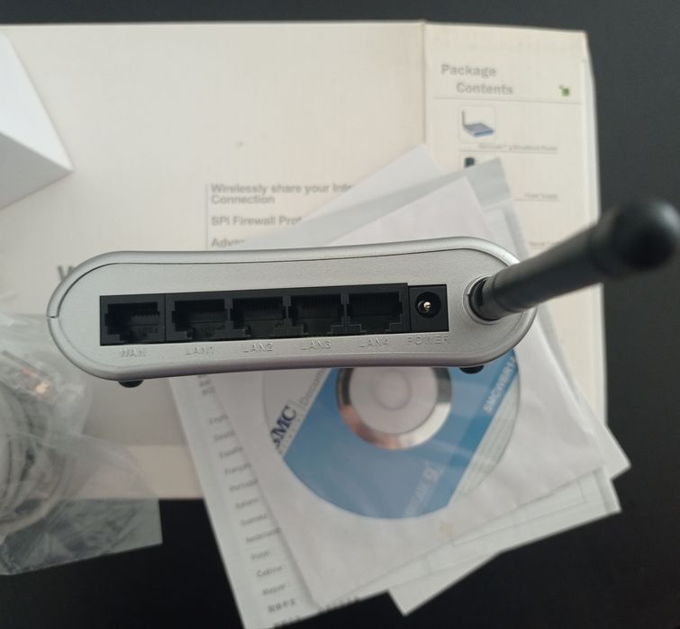 Router wireless Barricade SMC 54Mbps (sem fio)