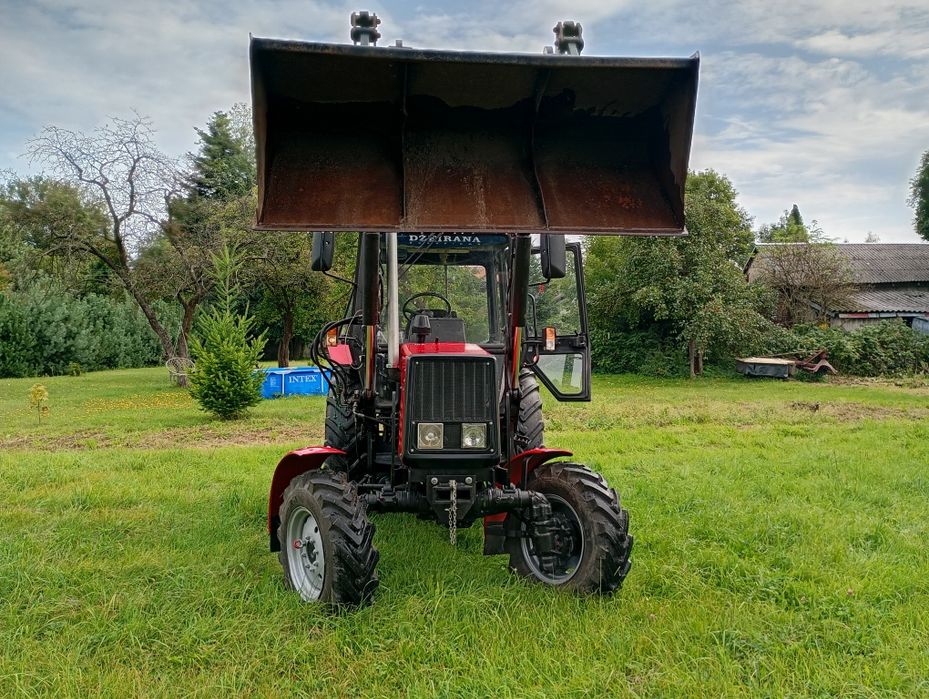 MTZ Belarus 82 turbo 4x4 z turem