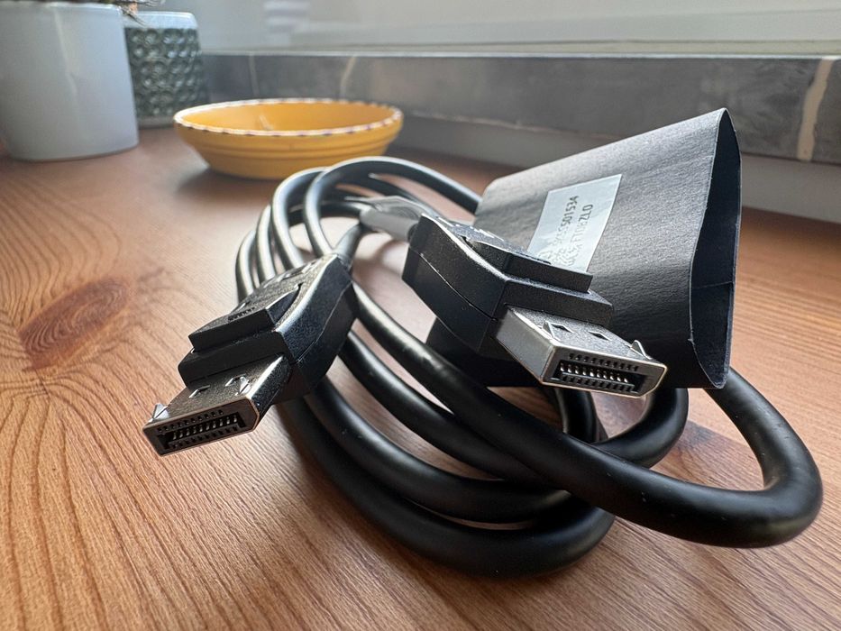 Cabo DisplayPort HP Original 2m — Novo | Ref. VN567AA / P29324