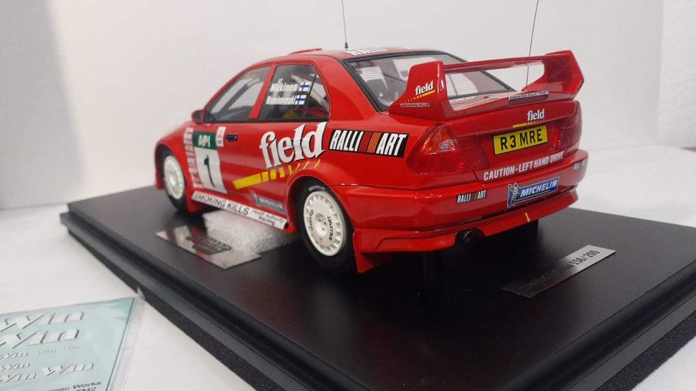 1/18 Mitsubishi Lancer Evo V Australian Rally Winner 1998 - Tarmac