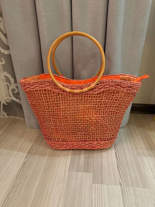 Пляжна плетена сумка Bulaggi