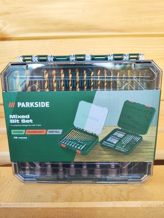 Набір свердел та біт PARKSIDE 75 предметів