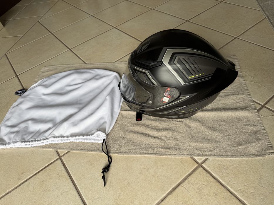 Capacete AGV K1 S Sling Matt Cinzento/Preto