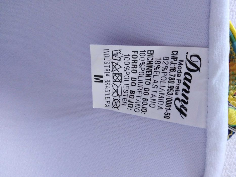 Top Praia Danny Moda Praia M