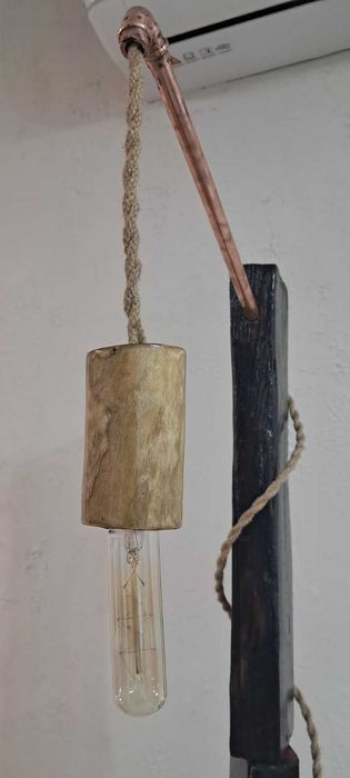 Торшер в стиле Loft. Напольный светильник. Ручная работа. Handmade