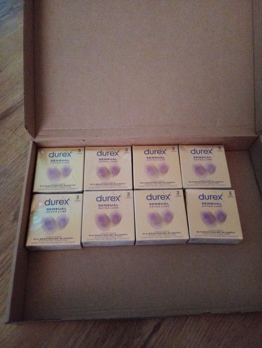 Prezerwatywy Durex sensual extra lube