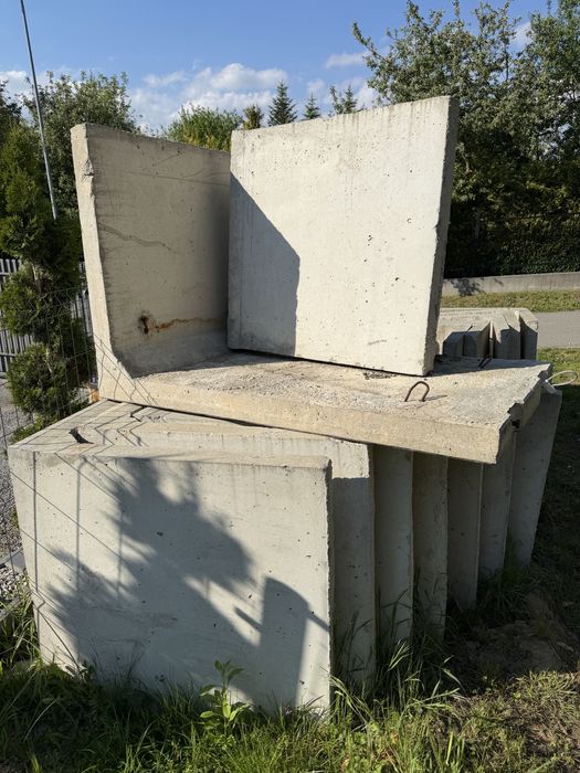 Mur oporowy, eLki betonowe, palisada, ściana oporowa