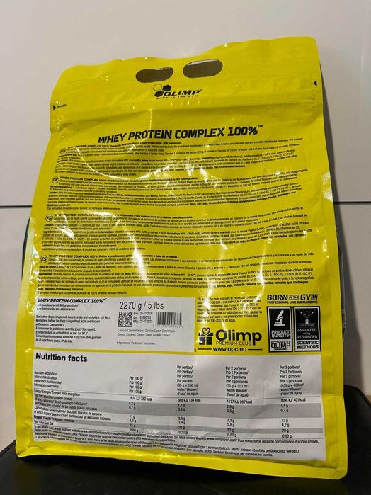 Odżywka białkowa białko Olimp Whey Protein Complex 2270g ciastko