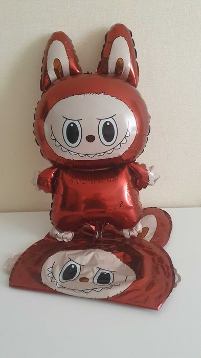 Фольгована кулька labubu лабубу 1 шт