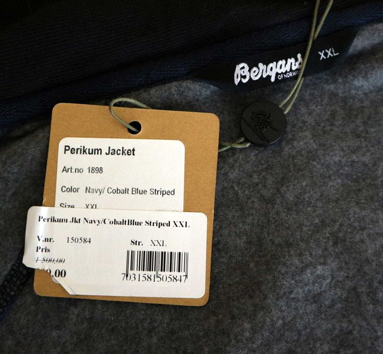 Bergans Perikum bluza outdoorowa turystyczna 33% wełny 2XL