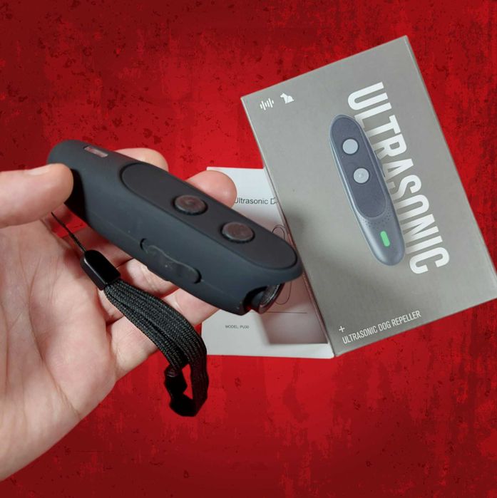 Ultrasonic PU-30 Ультразвуковой отпугиватель собак - відлякувач собак, тренер, дрессировщик 3в1