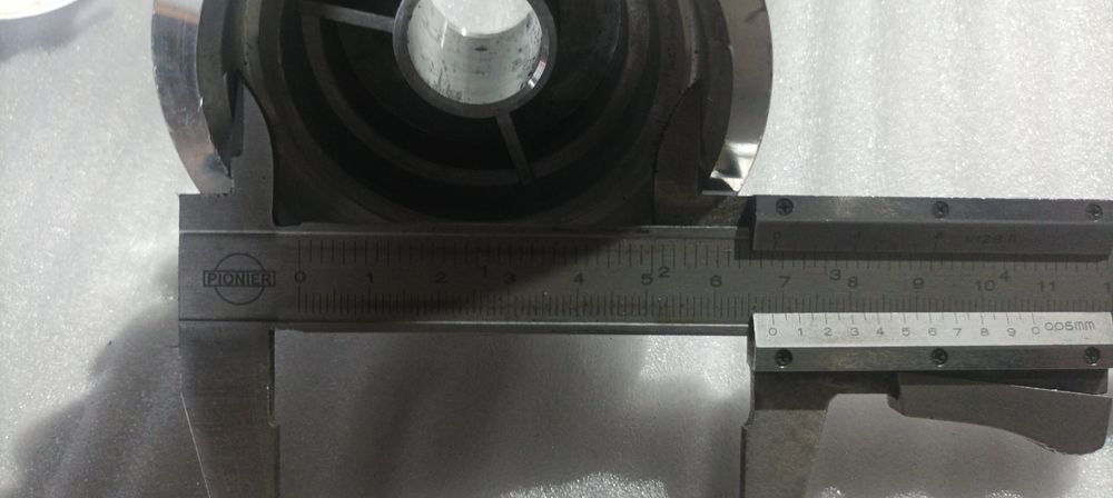 Polia alumínio maquina de furar