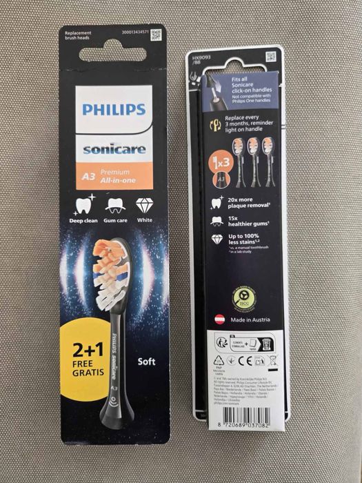 Насадка для електричної зубної щітки Philips A3 Premium All-in-One HX9