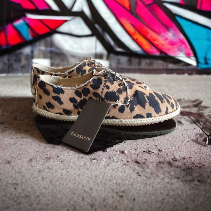 SALE.мокасины эспадрильи  Trussardi Италия 44, 45-46р.Оригинал