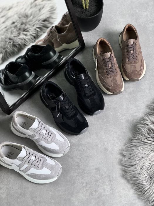 Кросівки натуральна шкіра/замша