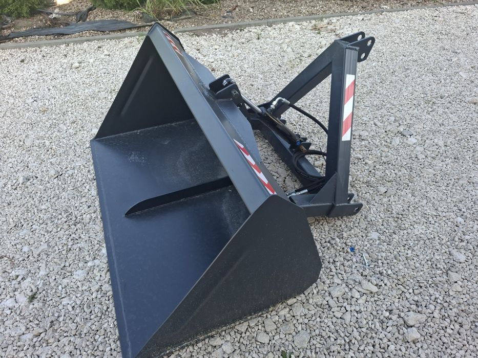 Łyżka z kiprem hydraulicznym na TUZ przód/tył  Łycha z silownikiem hydraulicznym