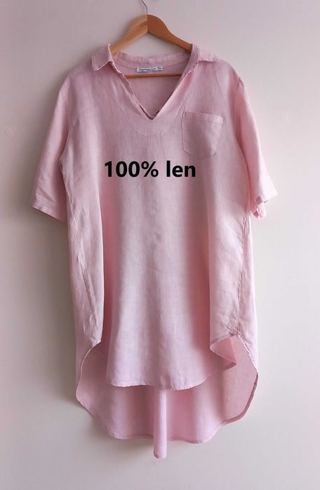 Copenhagen Luxe tunika lniana len premium oversize S-L