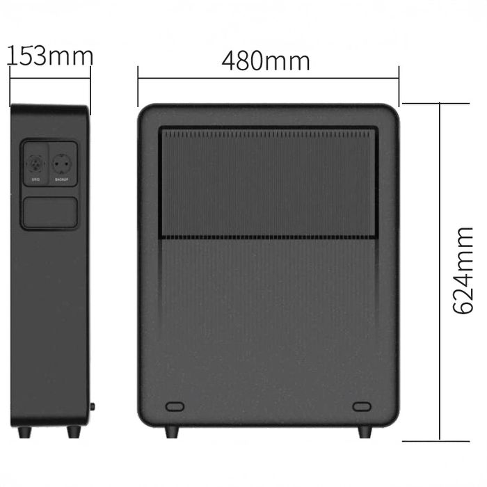 Зарядна станція Marstek Venus-E 3.0. / 2500 Вт / 5120 Вт⋅год / LiFePO4