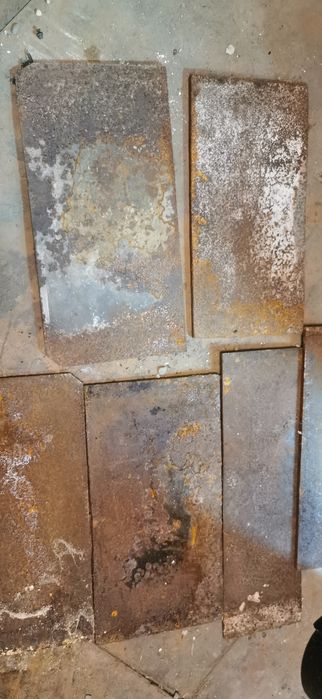 Płyty żeliwne pelne do kuchni węglowej lub kominka