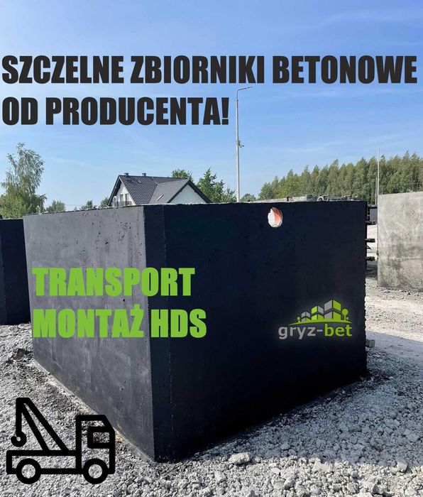 SZAMBA betonowe 10m3 szambo 12m3 zbiornik na deszczówkę 4m3 BOLIMÓW