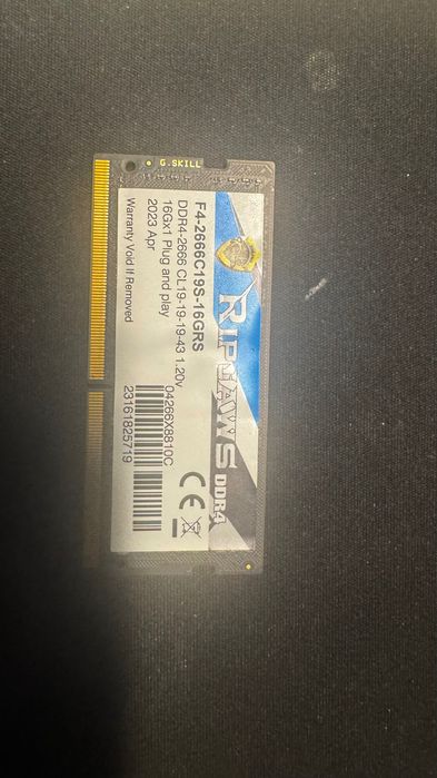 Memória RAM DDR4 16 Gb