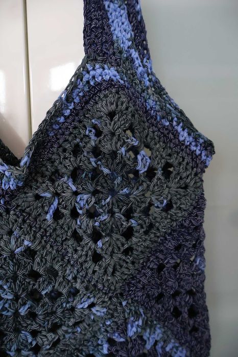 Szydełkowa siatka rękodzieło handmade