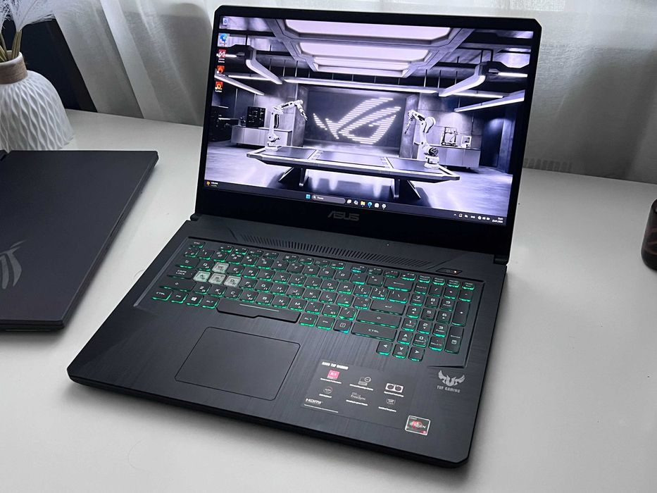 17дюймов! Игровой ноутбук Asus TUF Gaming 17 (Ryzen RX 6гб, 1650,3050)