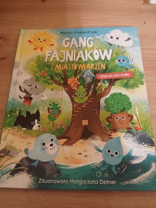 Książka Gang Fajniaków i miasto marzeń