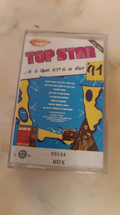 Cassete Top Star 1991