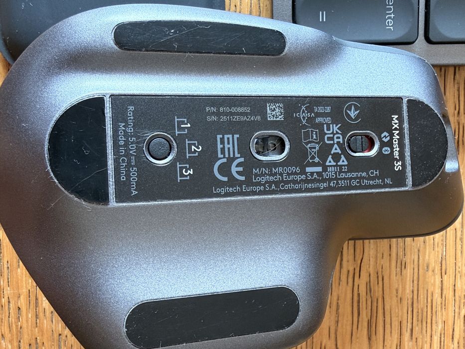 Logitech mx keys + mx master 3s, MX keys S Combo
