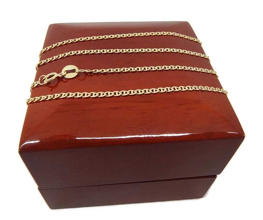 Złoty łańcuszek - splot Gucci P.585. 55cm. 2,32g