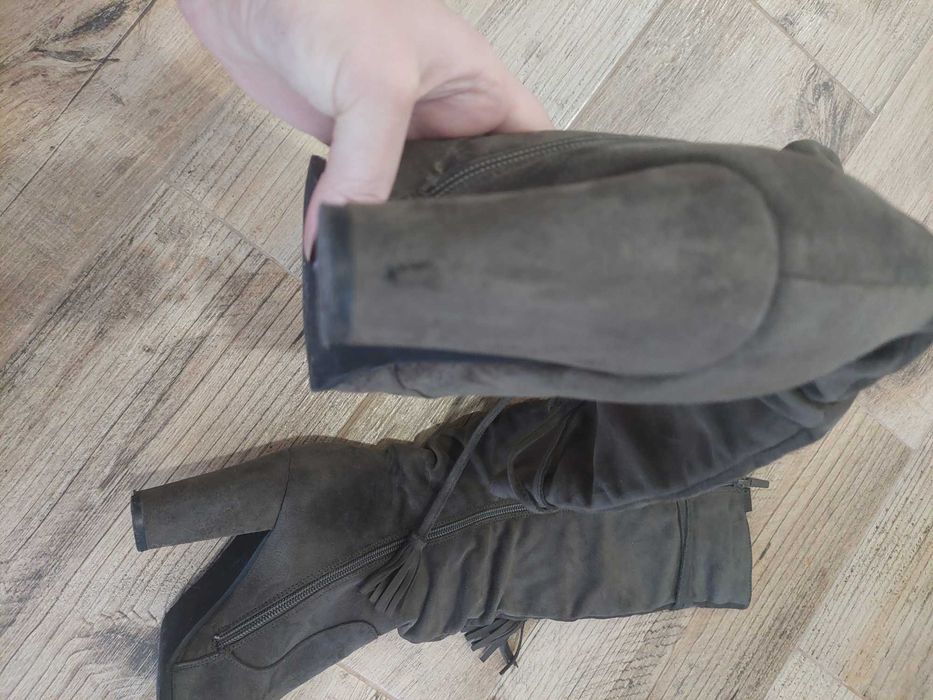 kozaki buty zimowe długie damskie