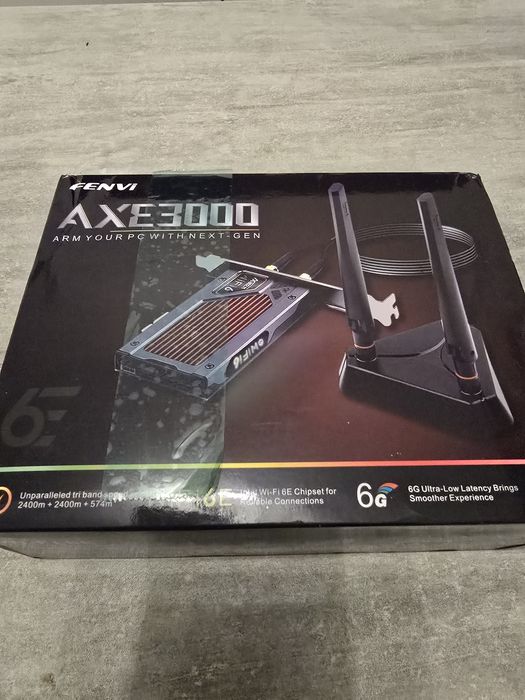 Мережева карта Fenvi AXE3000 Wi-Fi 6E