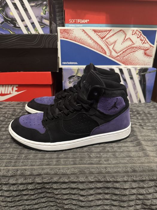 Чоловічі кросівки Nike Air Jordan Access 'Black Court Purple' 44(28см)