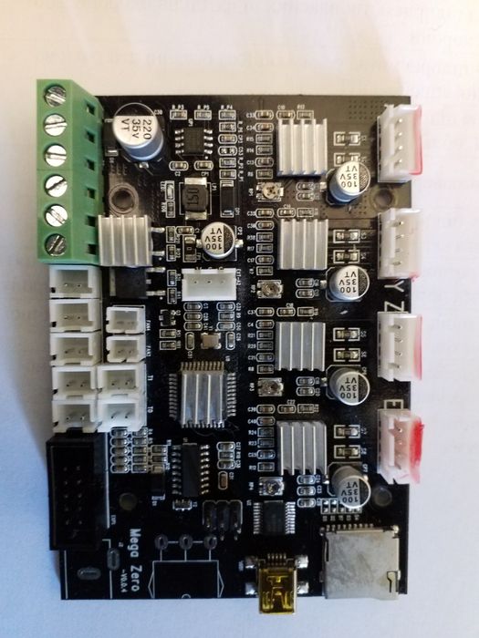 Плата до 3D принтеру AnyCubic Mega SE Zero з тихими драйверами