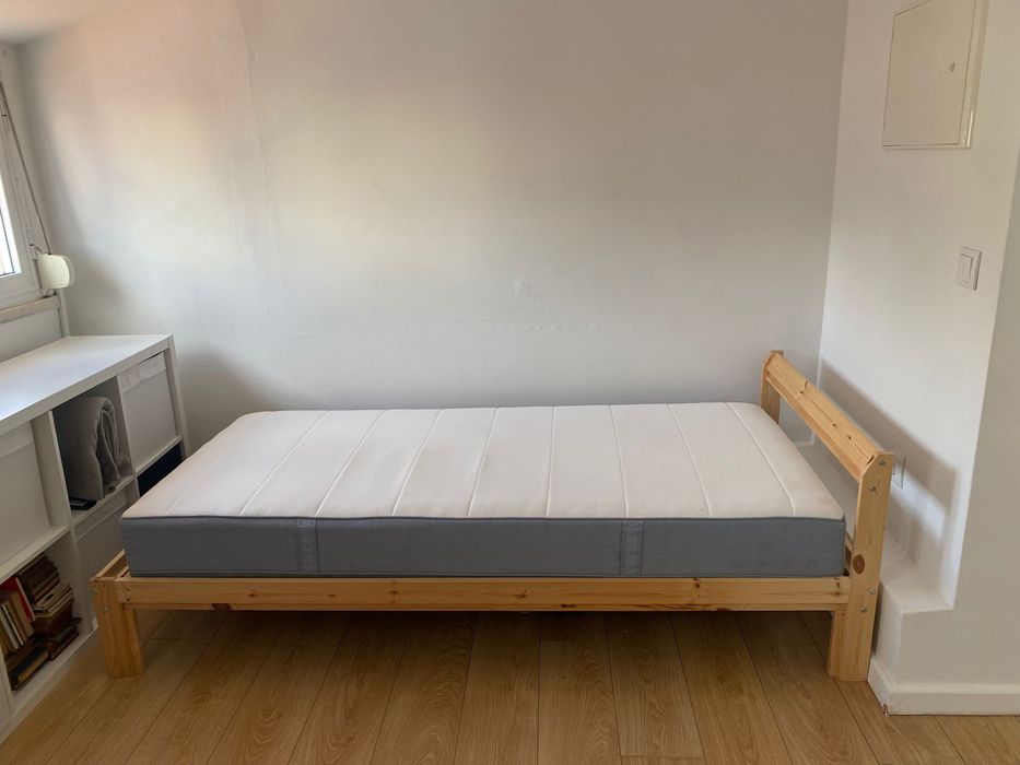 Cama solteiro completa