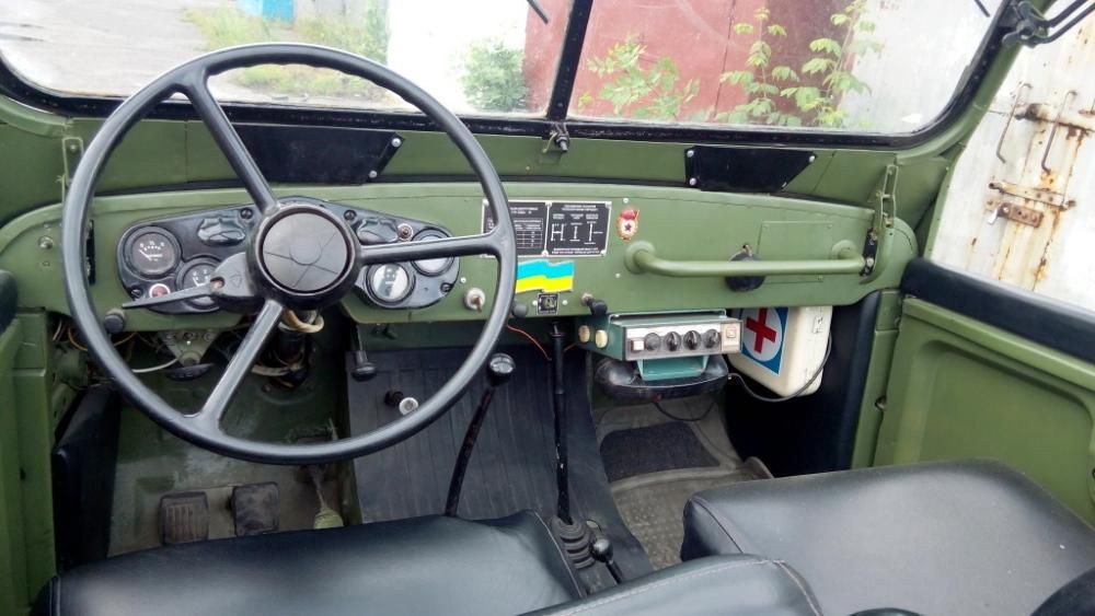 Газ 69А ретро восстановлен.