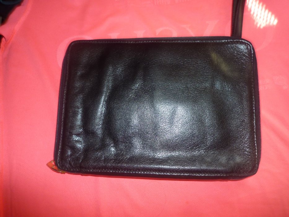 Mala /Bolsa de Mão de Homem em Pele Lancel Nova com fecho