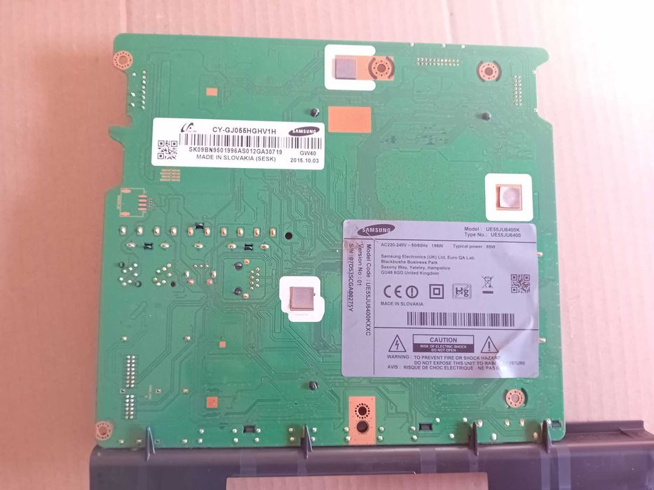 Placa para tv  Samsung UE55JU6400