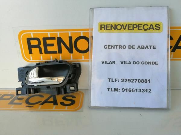 Puxador interior porta trás esquerdo PEUGEOT 207 (WA_, WC_)