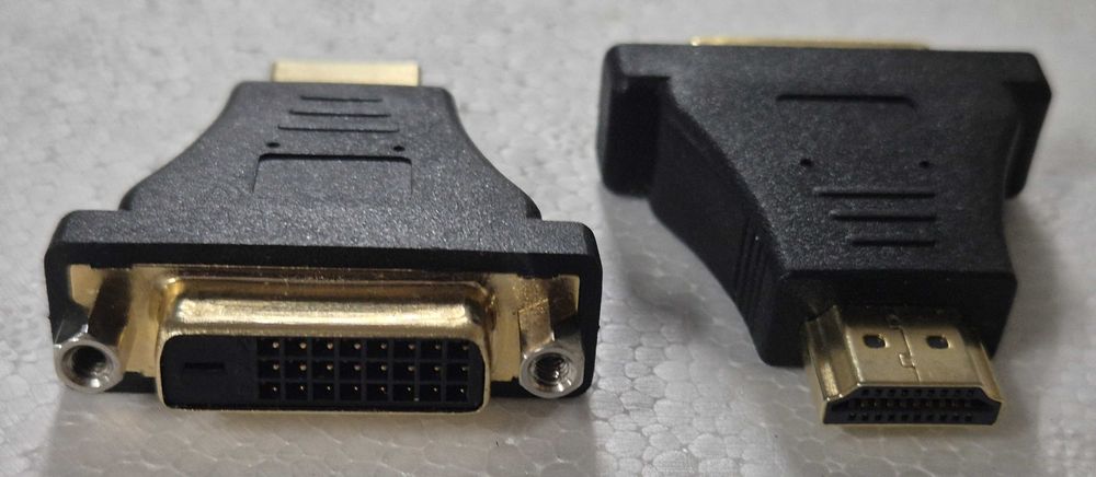 Adaptador DVI-D Dual Link femea para HDMI macho (NOVO)