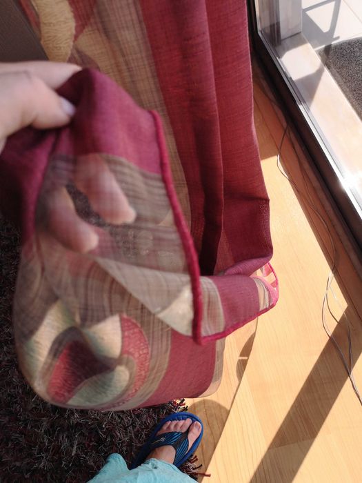 Venda Urgente: Cortinados (3 peças) feitos em loja de decoração