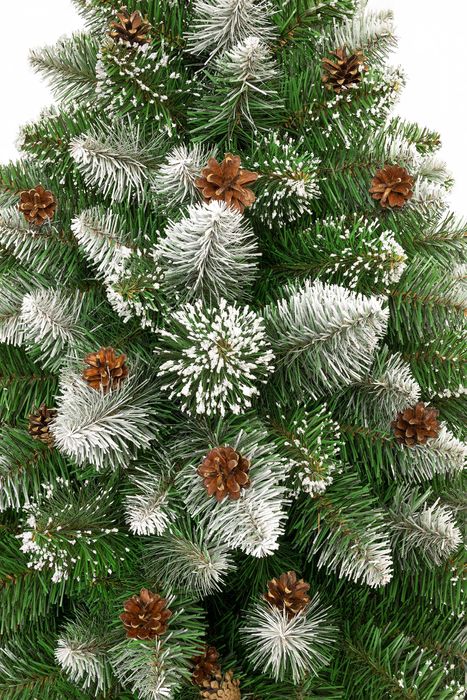 Choinka sztuczna 180cm  - Sosna Diamentowa na pniu