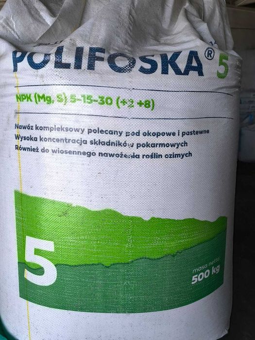 Nawóz Polifoska NPK S 6-20-30 (7) , Polifoska NPK (Mg S) 5-15-30