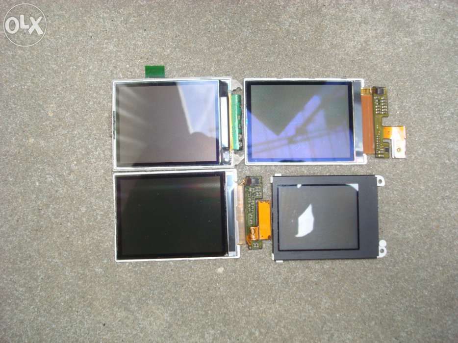 Nokia, Sonyericsson, Motorola - ecrans