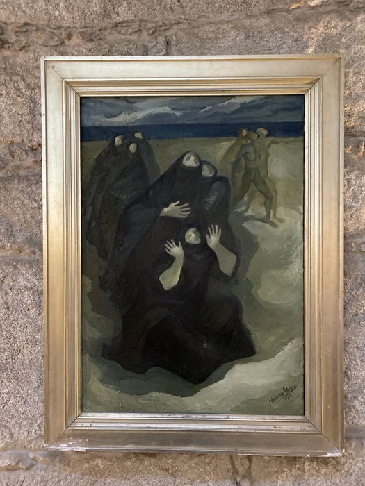 Quadro a óleo de Helena Abreu